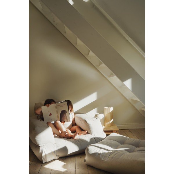 Fotel rozkładany z zielonym obiciem Karup Design Hippo Olive Green-image-4