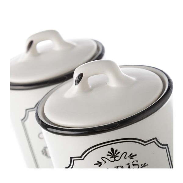 Pojemniki na żywność 2 szt. na kawę Paris – Casa Selección-image-3