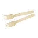 Zestaw 30 drewnianych widelców Fackelmann Nature