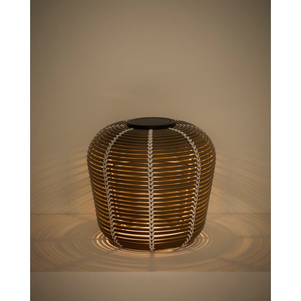Lampa zewnętrzna stołowa/przenośna LED solarna/na USB ø 35 cm Garoina – Kave Home-image-3