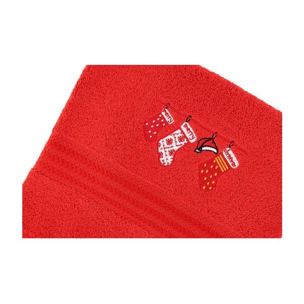 Zestaw 2 ręczników Corap Red Socks, 50x90 cm-image-2