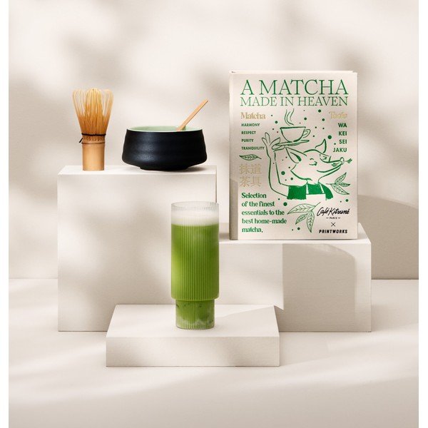Zestaw do matchy Matcha Tools Cafe Kitsuné x Printworks – Printworks-image-1