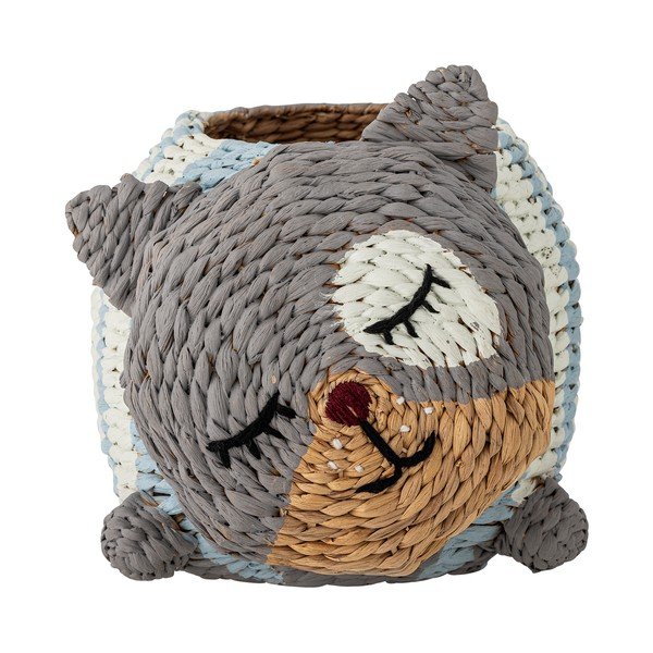Dziecięcy kosz na zabawki z hiacyntu wodnego 30x46x25 cm Mille – Bloomingville Mini-image-4