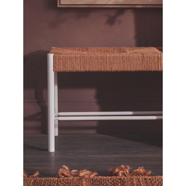 Drewniana ławka w naturalnym kolorze Bandar – Premier Housewares-image-4
