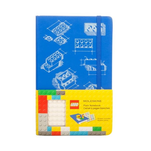 Notes gładki Moleskine Lego Blue