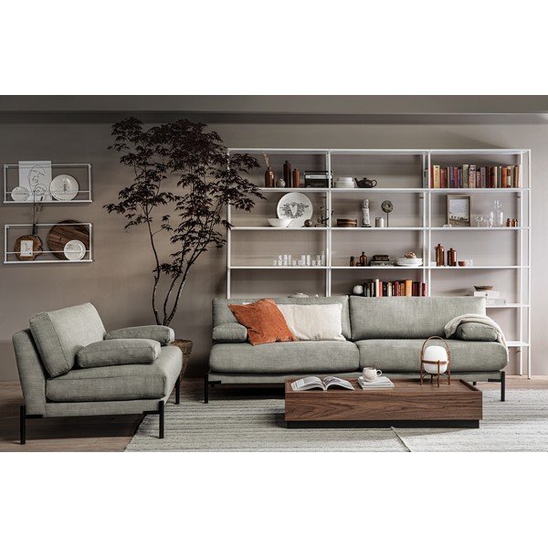 Szara sofa vtwonen Sleeve, 121 cm-image-1