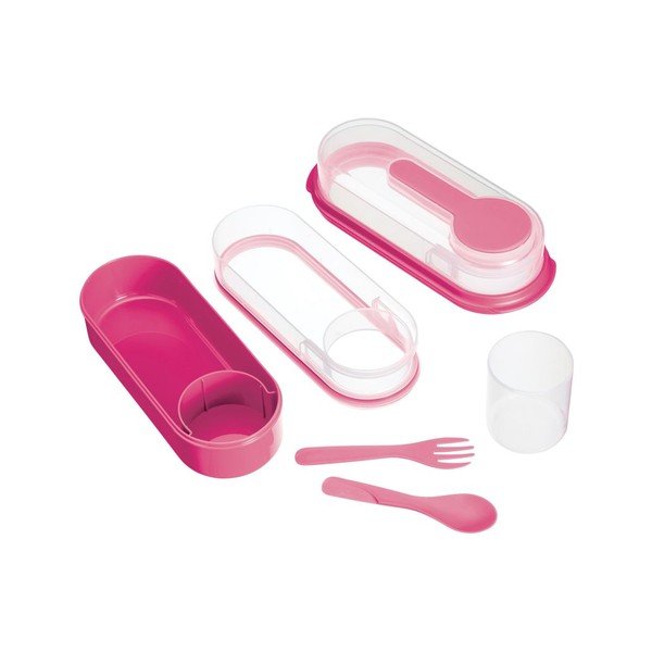 Pudełko na lunch Coolmovers Rectangular Pink-image-2