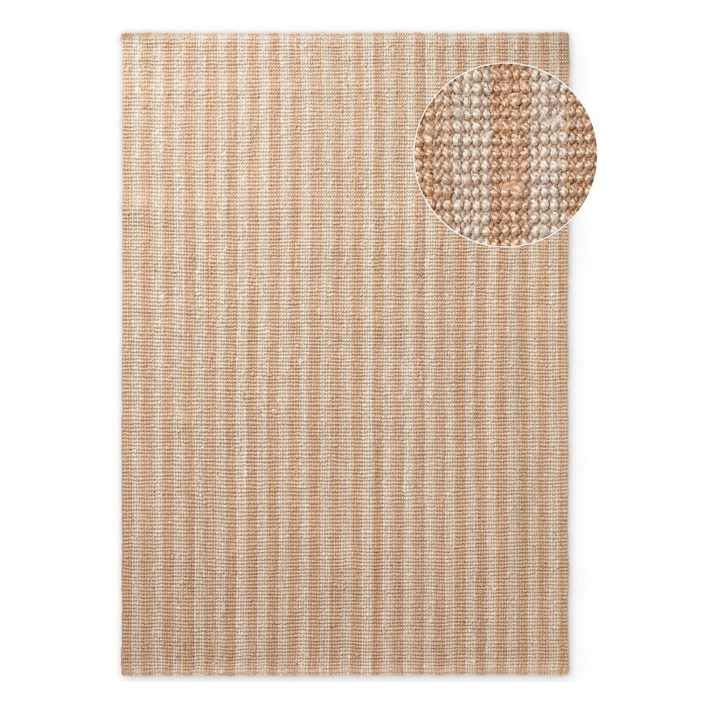 Beżowy dywan z juty tkany ręcznie 160x230 cm Harvest Amber – Elle Decoration