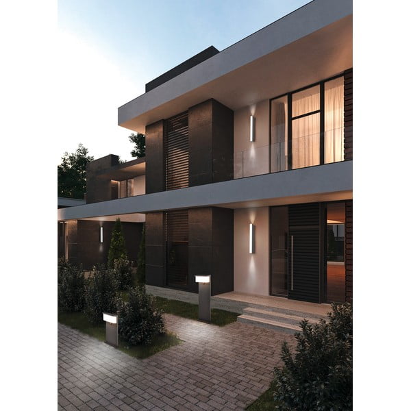 Lampa zewnętrzna z czujnikiem ruchu (wysokość 8 cm) Nestos – Trio-image-1