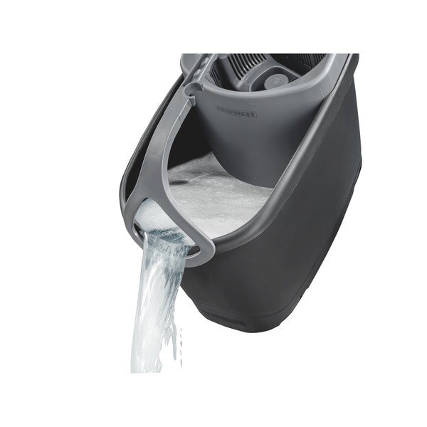 Mop rotacyjny z wiadrem Clean Twist M Ergo Black – LEIFHEIT-image-2