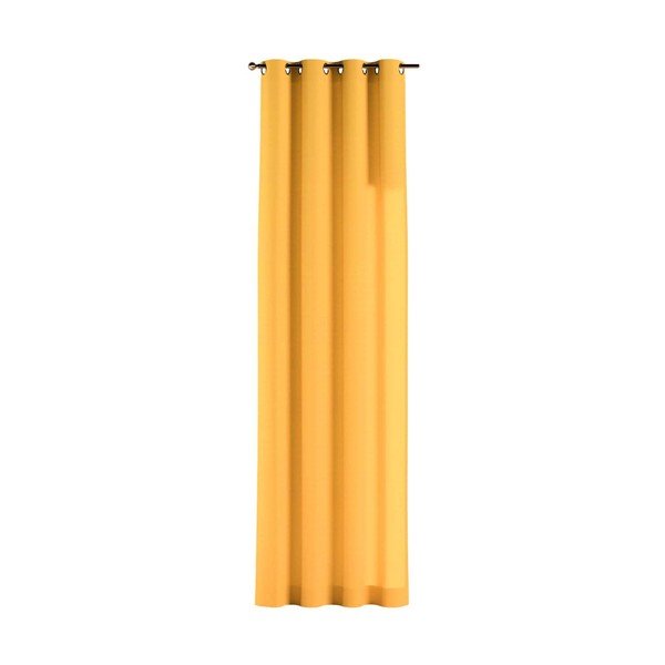 Żółta zasłona 260x130 cm Happiness – Yellow Tipi-image-2