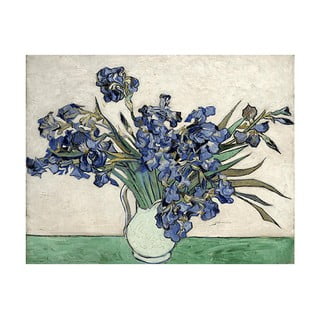 Reprodukcja obrazu Vincenta van Gogha – Irises 2, 40x26 cm