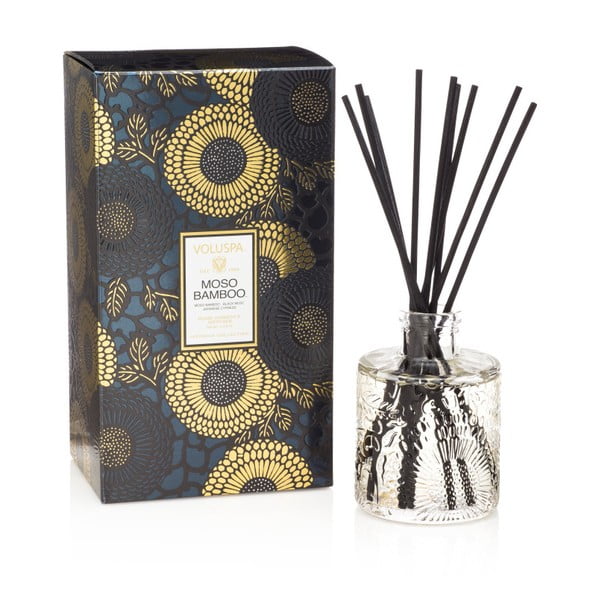 Dyfuzor zapachowy o zapachu bambusa, czarnego piżma i cyprysu Voluspa Limited Edition