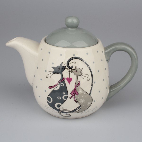 Dzbanek ceramiczny Dakls Cats, 1,1 l