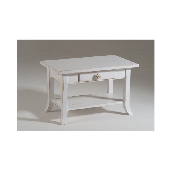 Biały stolik drewniany Castagnetti Elle