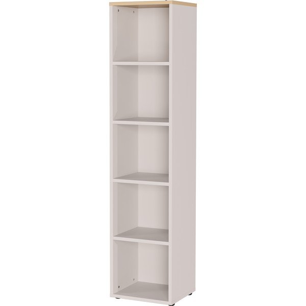 Kremowy regał z matowym wykończeniem 45x197x40 cm Lissabon – Germania