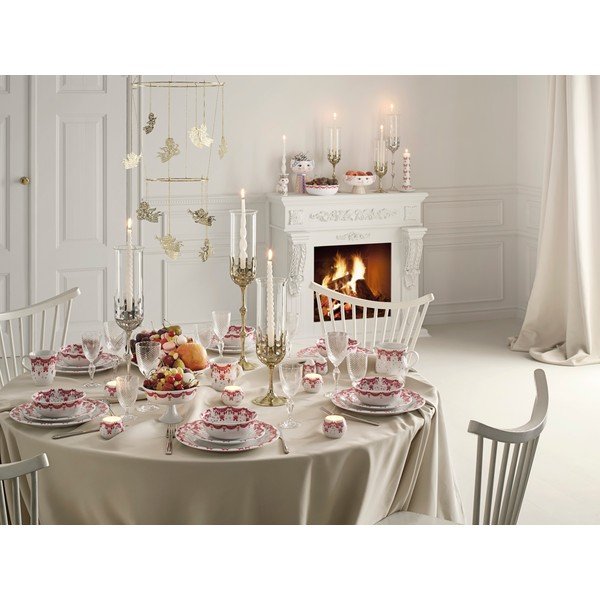 Świeca ze świątecznym motywem czas palenia 56 h Guirlande – Kähler Design-image-2