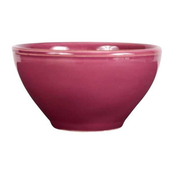 Fioletowa miska ceramiczna Côté Table Campagne