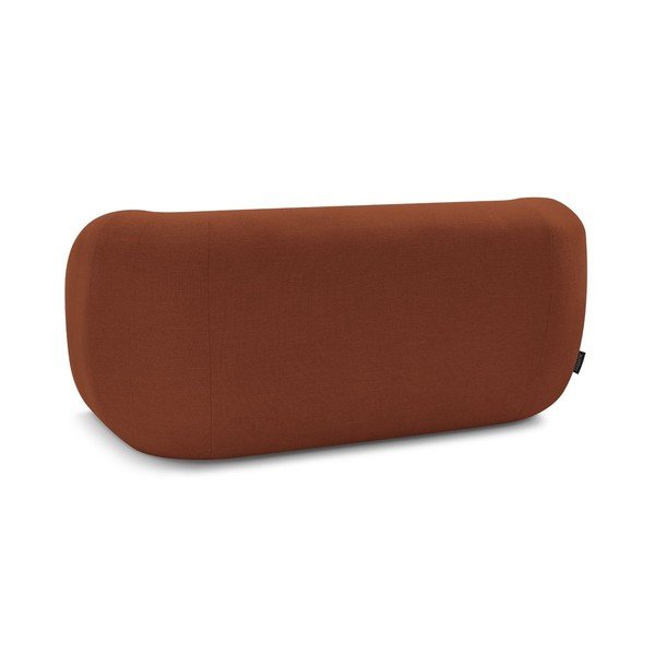 Pomarańczowa sofa z tkaniny szenilowej 160 cm Celine – Bobochic Paris-image-4