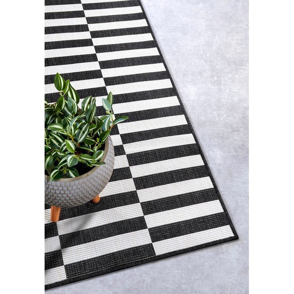 Czarno-biały chodnik 80x200 cm Viela – Hanse Home-image-3