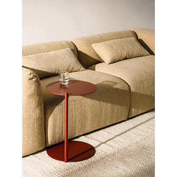 Stalowy okrągły stolik 41x40 cm Ande – noo.ma-image-1