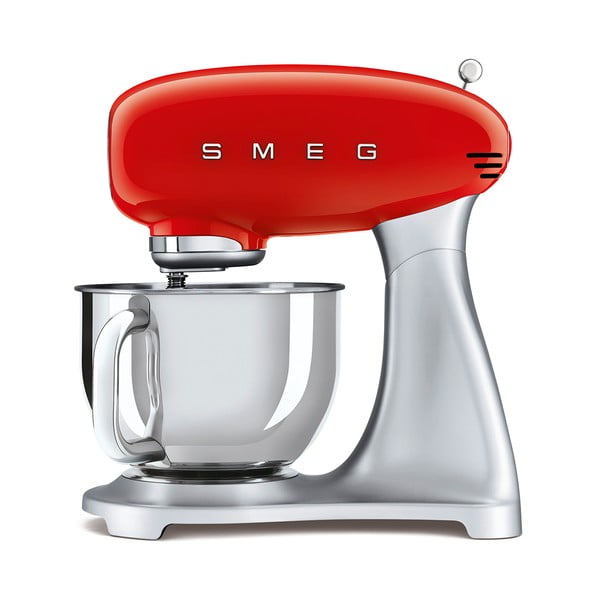 Czerwony robot kuchenny SMEG