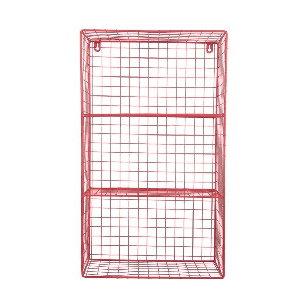 Czerwona wielopoziomowa stalowa półka 60 cm Reja – PT LIVING