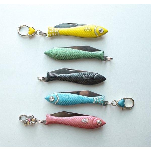 Jasnoniebieski scyzoryk rybka z designem Alexandry Dětinskiej-image-4