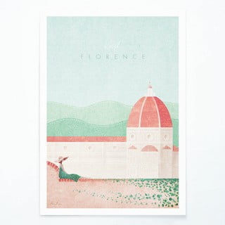 Plakat Travelposter Florence, 30 x 40 cm