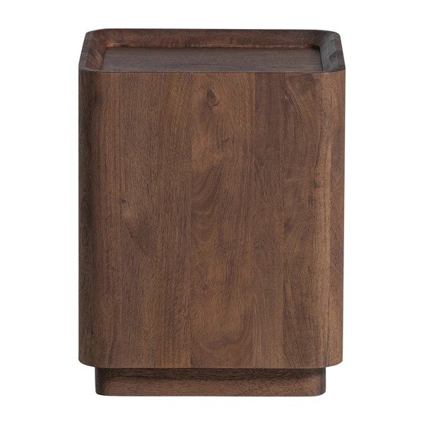 Okrągły stolik z litego drewna mango ø 40 cm Volu – WOOOD-image-4