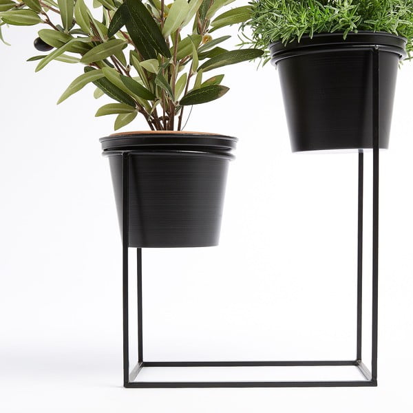 Stojak na 2 doniczki La Forma Hayworth, 23x11,5 cm-image-2
