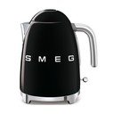 Czarny czajnik elektryczny ze stali nierdzewnej 1,7 l Retro Style – SMEG