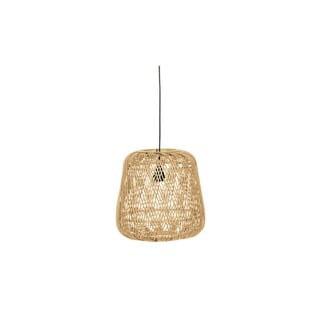 Naturalna lampa wisząca z bambusu WOOOD Moza, ø 36 cm