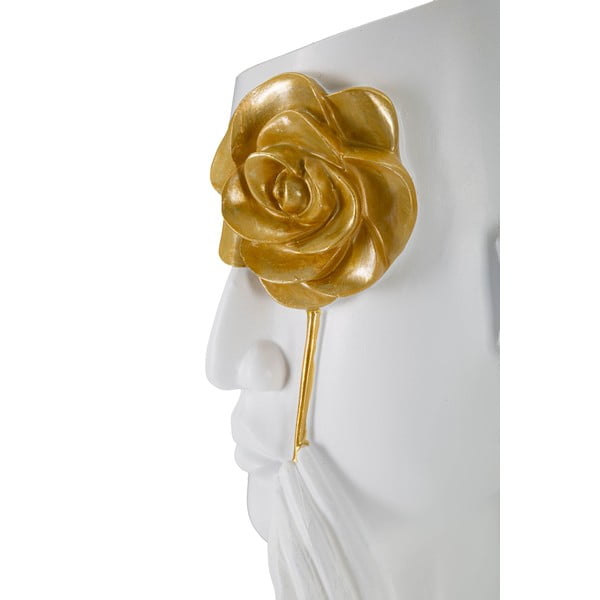 Biały wazon z żywicy polimerowej 27 cm Fiore – Mauro Ferretti-image-4