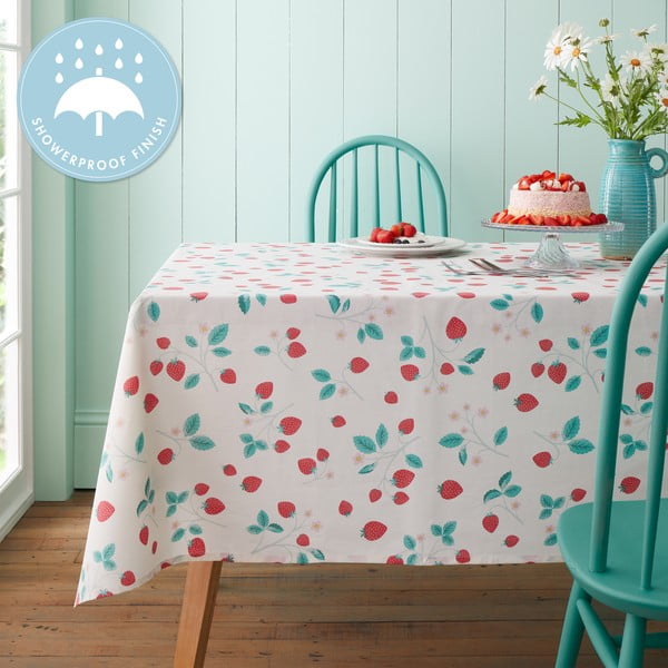 Bawełniany obrus 137x178 cm  Strawberry Garden – Catherine Lansfield-image-3