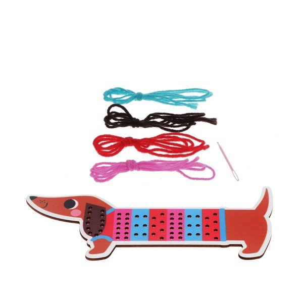 Zestaw do haftowania Sunny Sausage Dog – Rex London-image-1