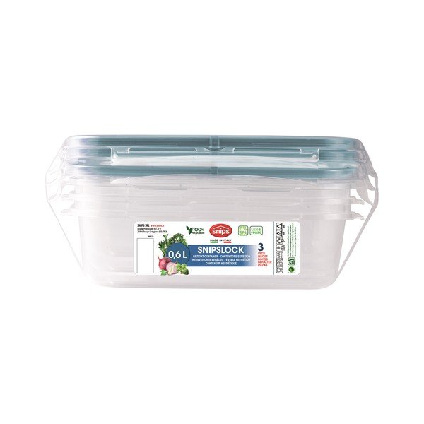 Pojemniki na żywność 3 szt. Snipslock – Snips-image-3