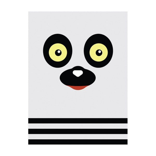 Plakat Lemur, A3-image-1