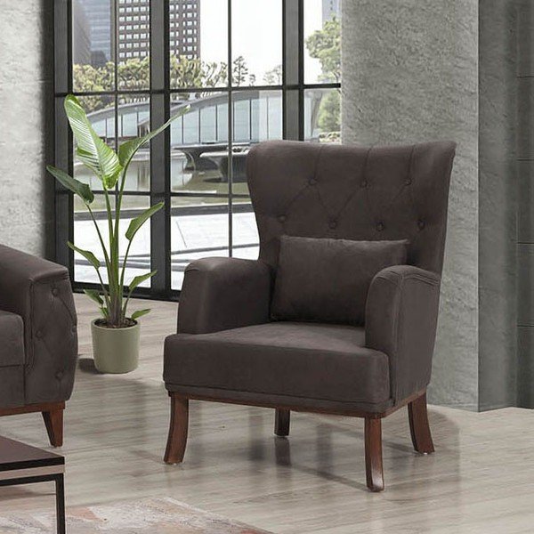Antracytowy fotel Mart – Balcab Home-image-1