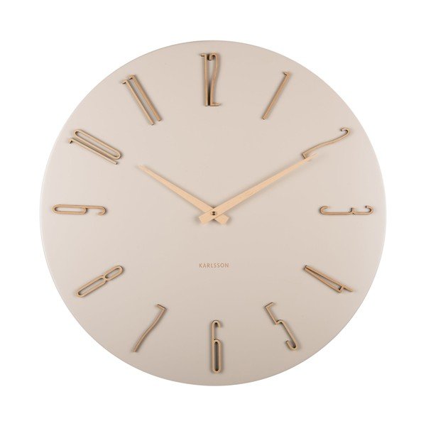 Zegar ścienny ø 60 cm Esmerado  – Karlsson