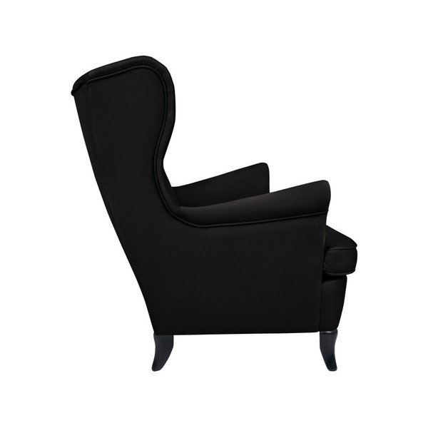 Czarna sofa 2-osobowa Micadoni Home Pirla-image-4