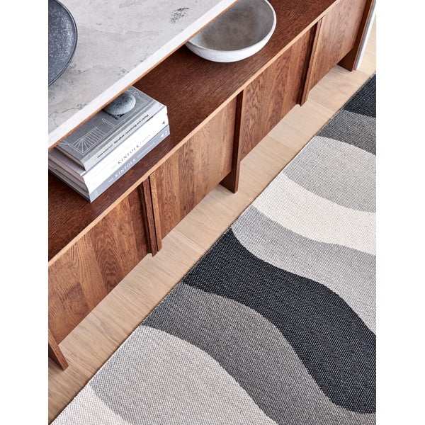 Szary dywan odpowiedni na zewnątrz 70x100 cm Urvi Metal – Pappelina-image-3