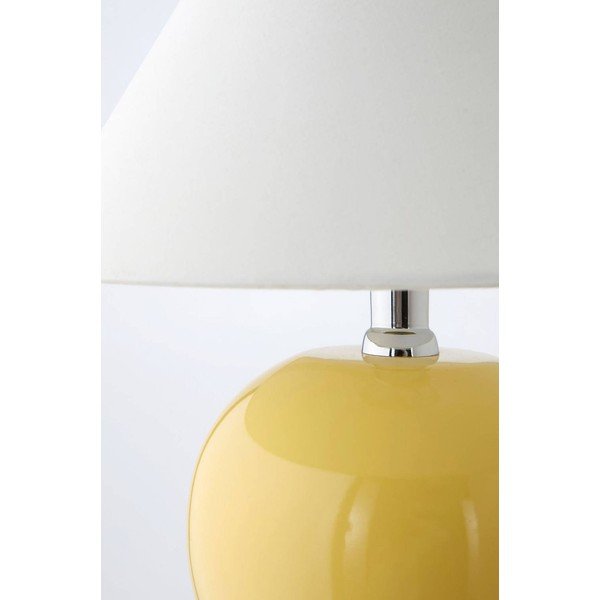 Żółta/kremowa lampa stołowa ceramiczna (wysokość 29 cm) Karamell – Jotex-image-3