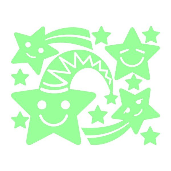 Naklejka świecąca Fanastick Smiling Stars-image-2