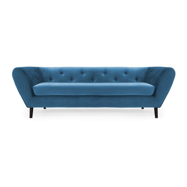 Niebieska 3-osobowa sofa Vivonita Etna Aquamarina