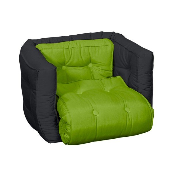 Fotel dziecięcy Karup Baby Dice Lime/Gray