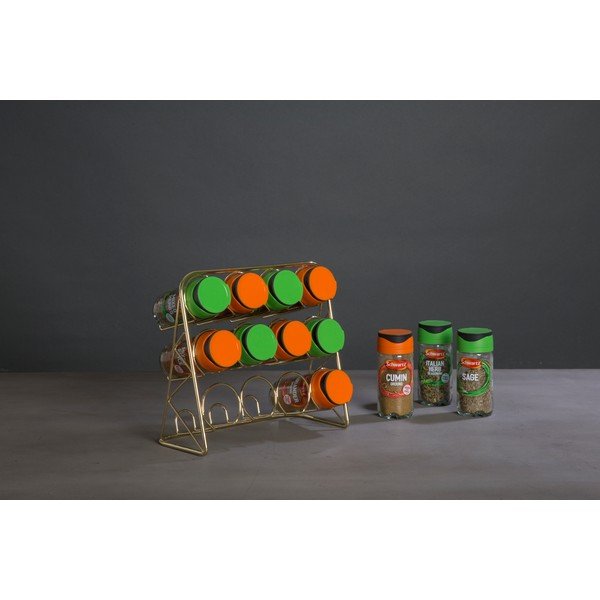 Metalowy organizer na przyprawy Vertex – Premier Housewares-image-1