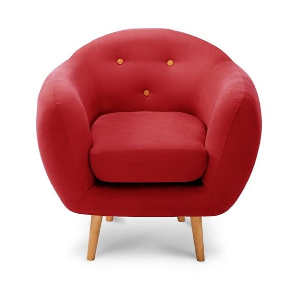 Czerwony fotel byStella Cadente Maison Constellation