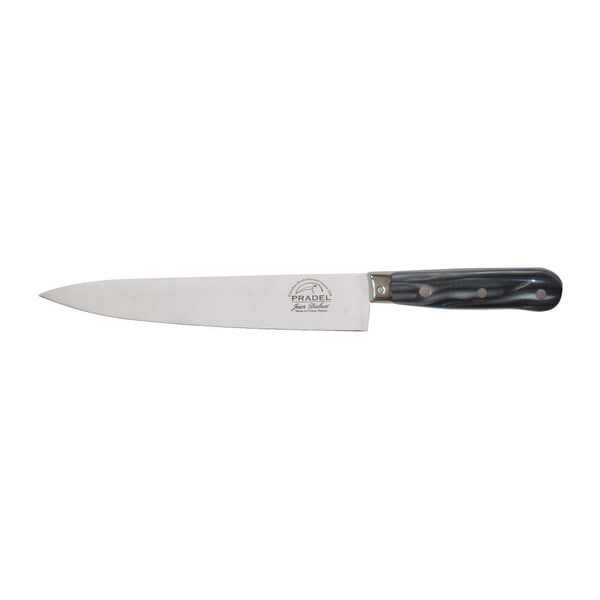 Czarny nóż z rękojeścią z akrylu Jean Dubost Chef