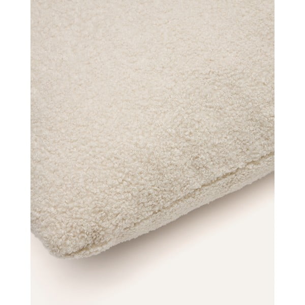 Kremowa poduszka na sofę z materiału bouclé Martina – Kave Home-image-3